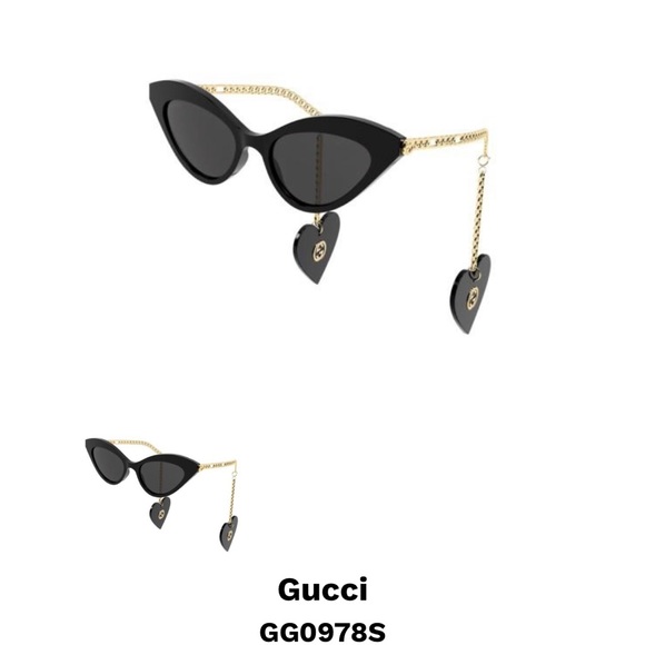 Gucci GG0978S Sunglasses in Black/grey BRAND NEW AUTHENTIC - Picture 3 of 11